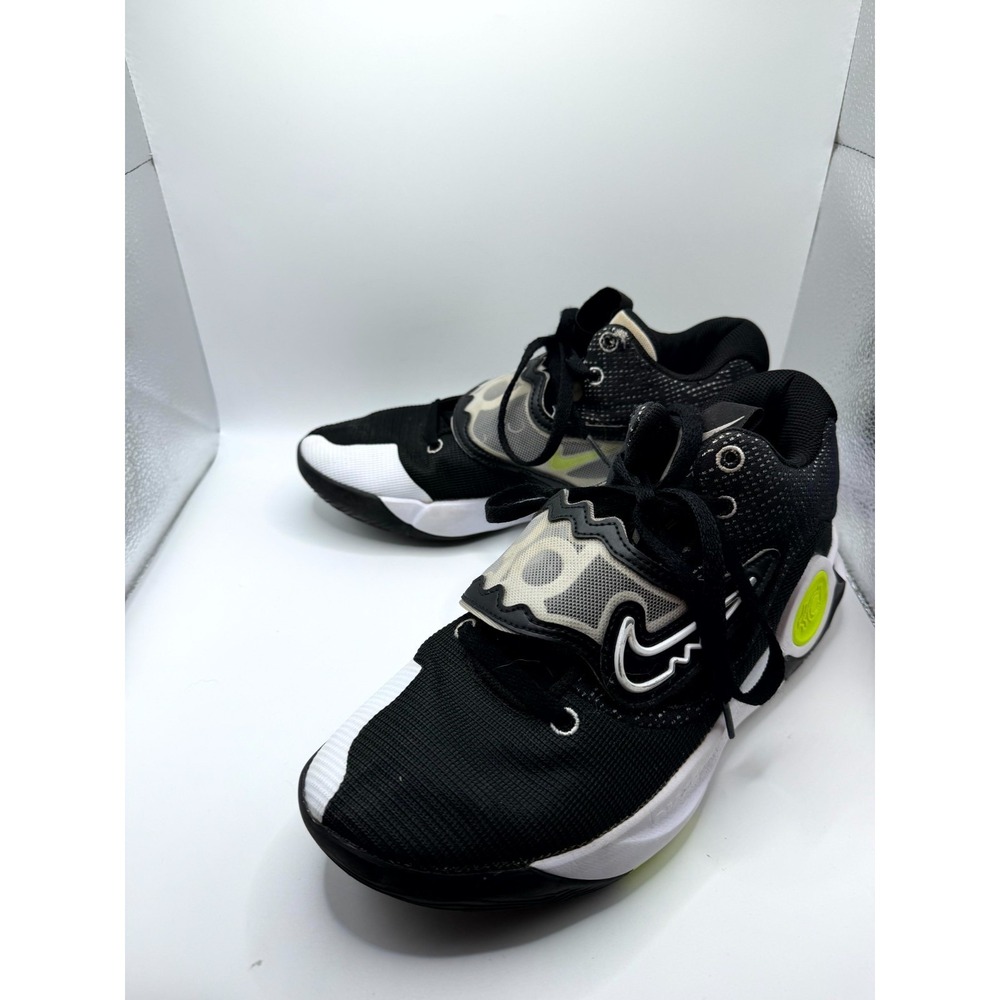 Nike KD Trey 5 X DD9538-007 Mens 9.5 Sneaker Black Volt Mesh Basketball Shoes